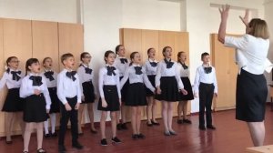 2023  СОШ5 хор «Соловушко»  Слова и Музыка Л Марченко «Каникулы»