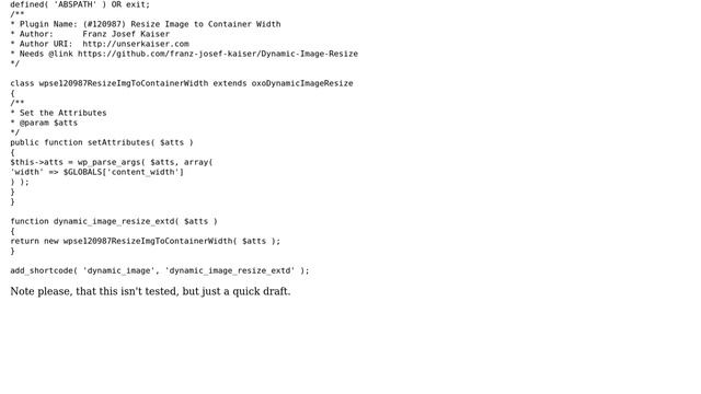 Wordpress: How to resize images due to container width automatically server side/without CSS? смотреть онлайн