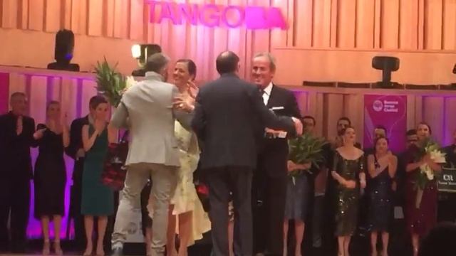Fernando Jorge e Alexandra Baldaque - campeones de milonga en el metropolitano de Buenos Aires 2019