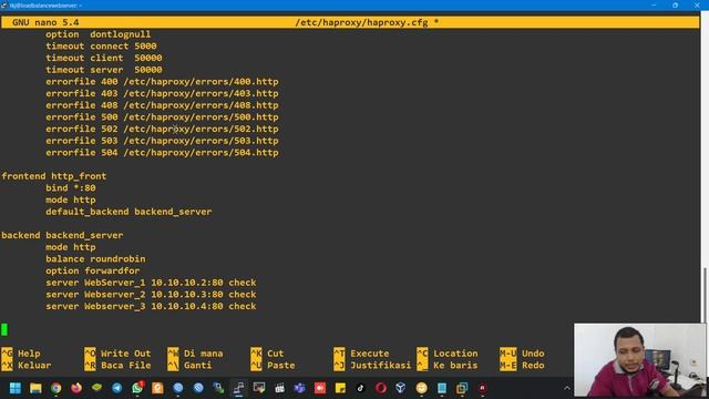 Belajar Konfigurasi Load Balance dengan HAProxy - Debian 11 Server (Praktikum Praktikum TKJ/TJKT) смотреть онлайн