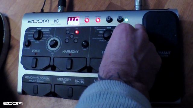 Zoom V6 Vocal Processor - Test Review - Sergio Calafiura