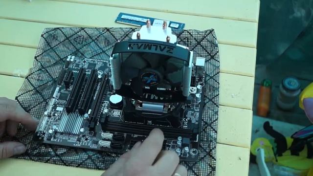 Распаковка и Сборка компьютера i5 процессор, GeForce GTX 650, 4Gb оперативка, смотреть онлайн