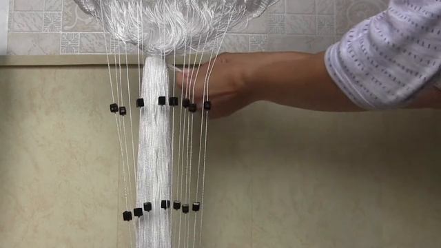 Как вешать кисею с кубиками смотреть онлайн