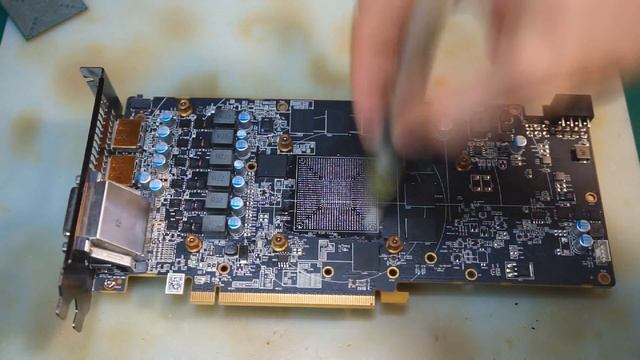 Лечение артефактов видеокарты PowerColor RX570