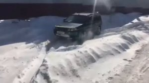 Honda HR-V снежный драйв.