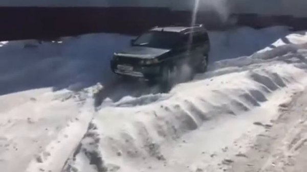 Honda HR-V снежный драйв.