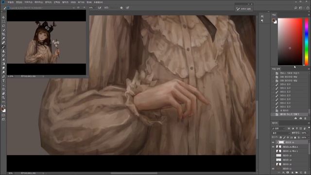 낙원 (Paradise) - Photoshop painting смотреть онлайн