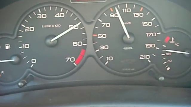 Peugeot 206 1.1 60hp Acceleration смотреть онлайн