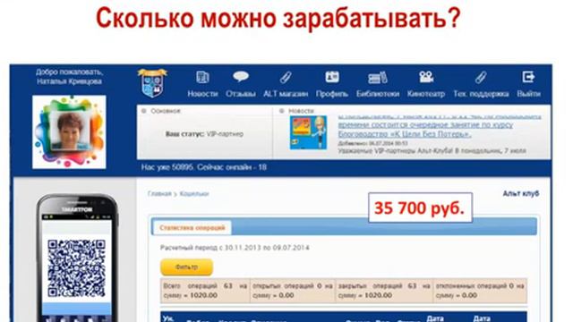 Альт Клуб - сравнение курсов! смотреть онлайн