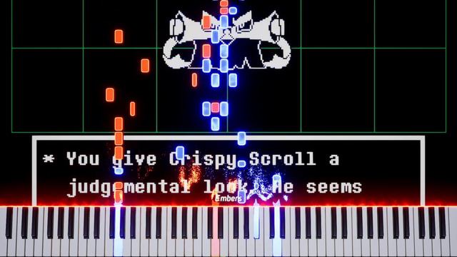 Undertale Yellow - Enemy Approaching (Piano Tutorial & Sheet) смотреть онлайн