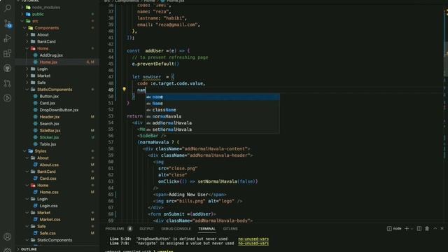 How to insert a row in react.js application смотреть онлайн