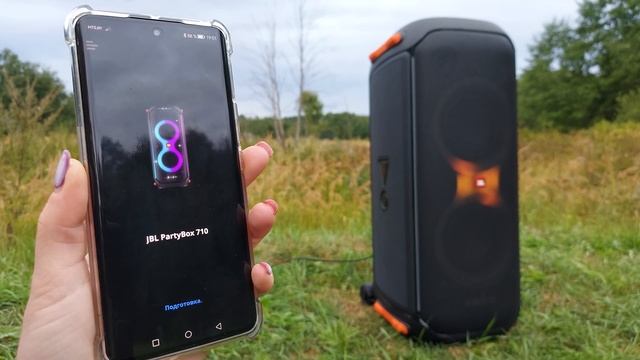 ОБЗОР JBL PartyBox 710! ТЕСТ ЗВУКА + Приложение JBL PartyBox! смотреть онлайн