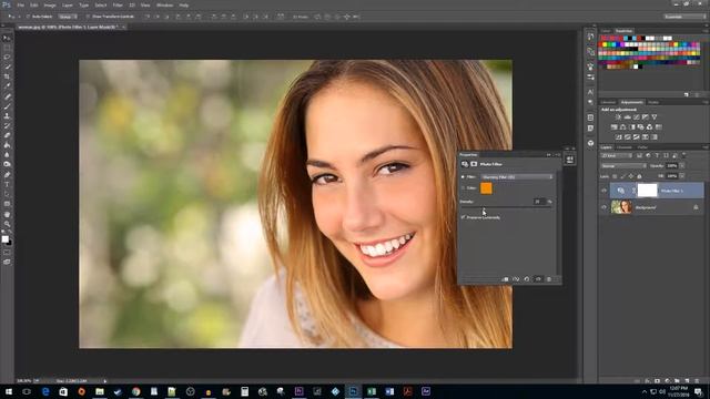 Photoshop CC : How to Add a Quick Photo Filter смотреть онлайн
