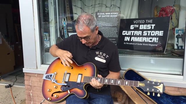 1960 Epiphone Zephyr смотреть онлайн