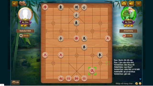 Chess Online between two players Karaokie1984 and AhiieHehe II Chess Online Game II Flag Upside Dow смотреть онлайн