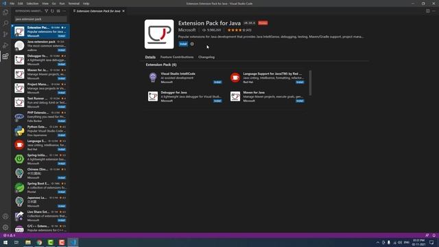 How to Setup & Run JAVA in Visual Studio Code on Windows 10 2021 смотреть онлайн