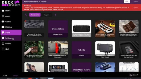 Deck Revealed : Best app for Steam Deck | Steam OS | All in one .