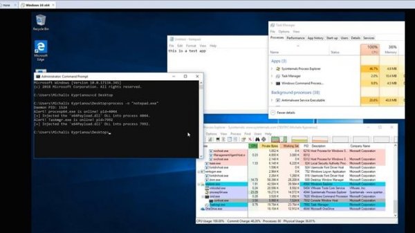 Hide process for windows taskmanager
