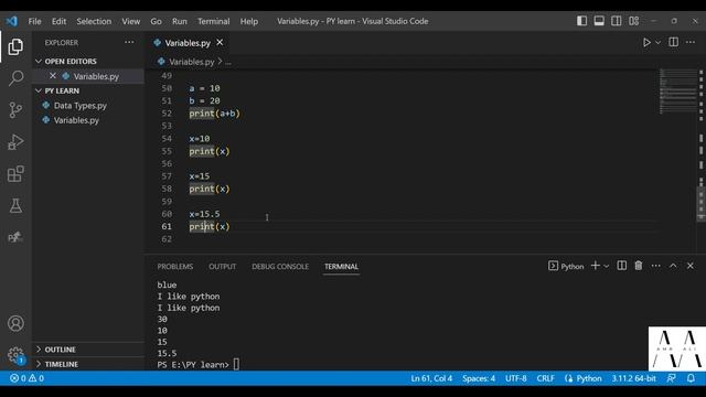 05 Python is a Dynamically typed Language смотреть онлайн