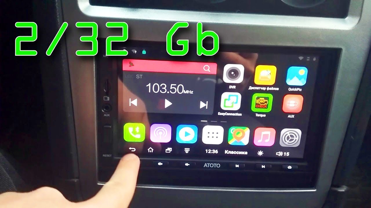 ТОПОВЫЙ АВТОЗВУК - ATOTO A6 PRO С ALIEXPRESS смотреть онлайн