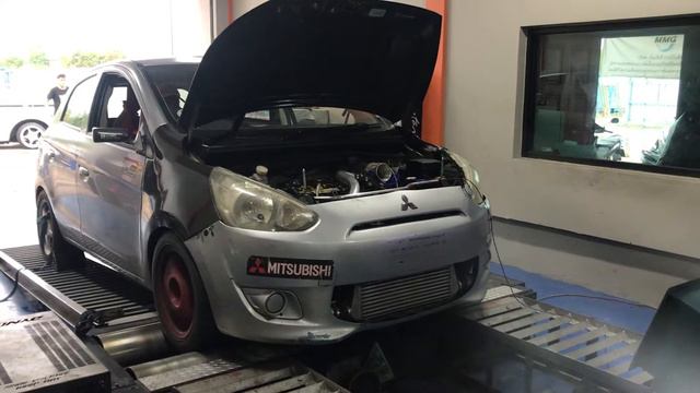 Mirage Turbo Remap E85 225hp 306nm Boot 16.24 PSI смотреть онлайн