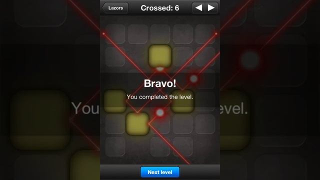 Lazors - Crossed - Levels 1-10 Walkthrough смотреть онлайн