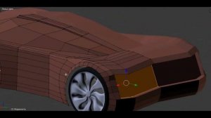 Создать 3D Модел Супер Кар в Блендер 2.79 урок 5