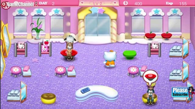 Hello Kitty Seasons Beauty Salon Android İos Free Game GAMEPLAY VİDEO смотреть онлайн