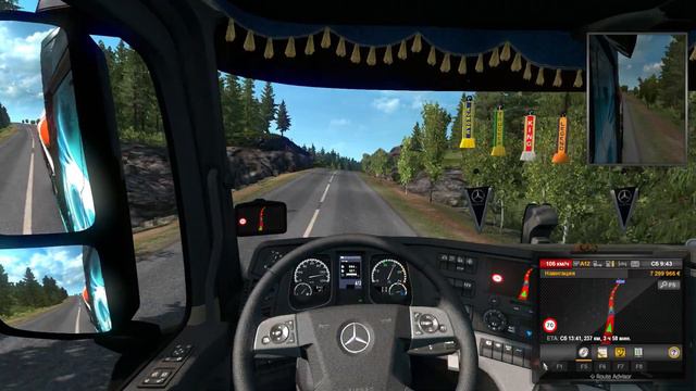 Мурманск - Rovaniemi (FIN) Euro Truck Simulator 2 l ProMods смотреть онлайн