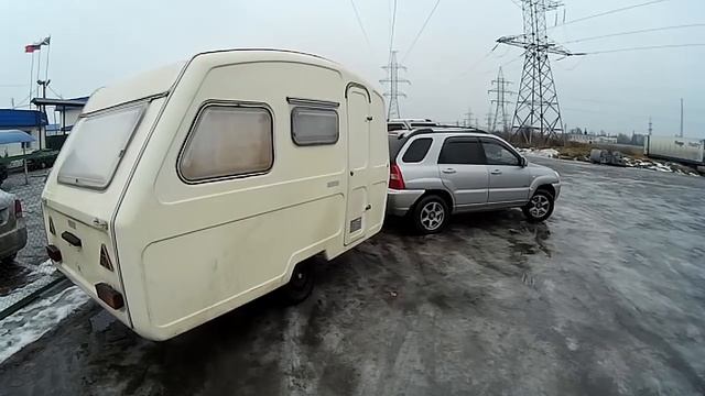 Прицеп-дача из Республики Беларусь. Мы легализовались!!! смотреть онлайн