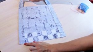 Шьем модный фартук для кухни!