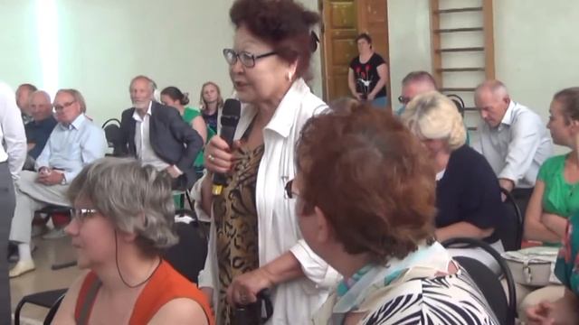 Встреча главы Рузского района с населением в поселке Беляная Гора 2 июня 2016 года смотреть онлайн