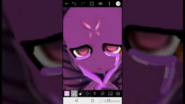 Мама Нууру! Рисуем на телефоне ! Милая картинка мамы Нууру и Нууру. смотреть онлайн