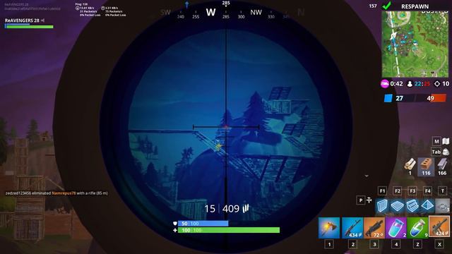 Demolishing with Thermal Scope in Disco Domination | Fortnite Battle Royale смотреть онлайн