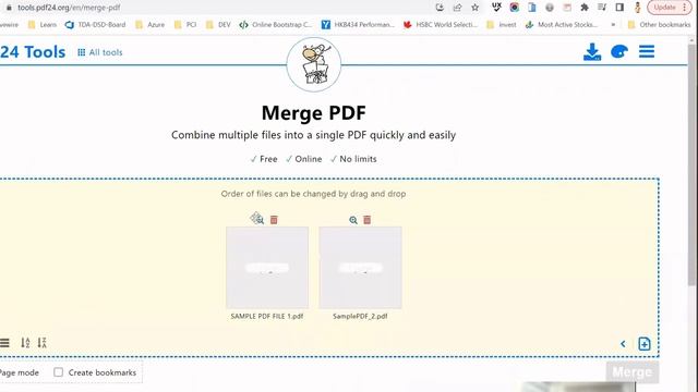 Free way to merge PDF files into Single File | PDF file combine कैसे करें | कैसे मर्ज करें pdf file смотреть онлайн
