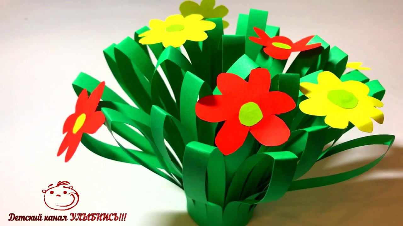 Подарок на 8 марта | Цветы своими руками маме бабушке смотреть онлайн