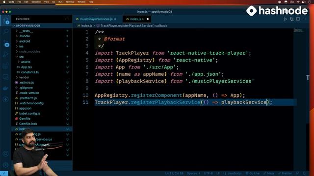 Create a music service in React Native смотреть онлайн