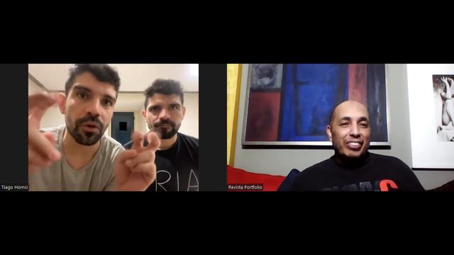 Diego e Tiago Homci entrevistados por Luiz Alberto смотреть онлайн