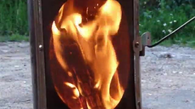 Походная печь-камин. Folding fireplace for tents смотреть онлайн