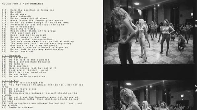 Project 12 : Vanessa Beecroft, 1999 - John Kaldor Recollections смотреть онлайн