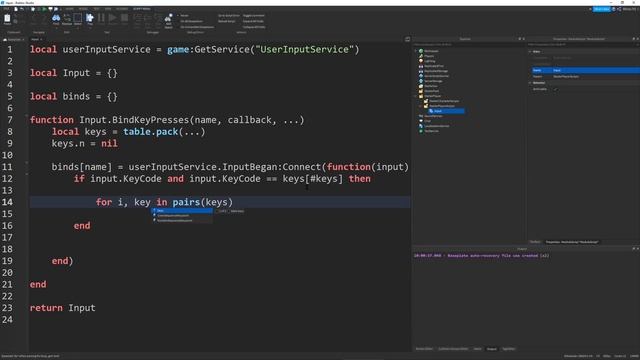 Creating Key Combinations to run a function in Roblox Studio! (UserInputService) смотреть онлайн