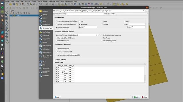 #28 QGIS - Join a CSV-File to a Shape-File смотреть онлайн