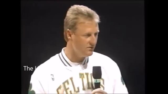 Larry Bird explains again who is the number 1 NBA player of all time смотреть онлайн