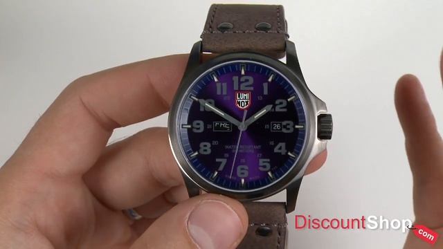 Luminox Atacama Field Day Date 1923 - review by DiscountShop.com смотреть онлайн