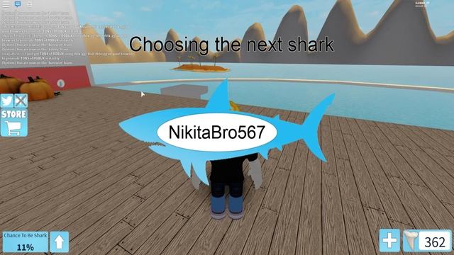 НА КОРАБЛЬ НАПАЛ ОГРОМНЫЙ МЕГАЛОДОН! | Roblox (ШАРК БАЙТ) смотреть онлайн