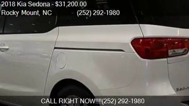 2018 Kia Sedona EX 4dr Mini Van for sale in Rocky Mount, NC смотреть онлайн