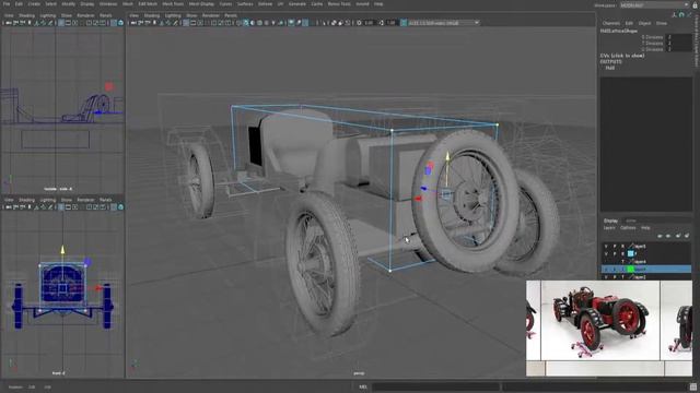 [Speedster Model T 1925]Modeling a car 06 смотреть онлайн
