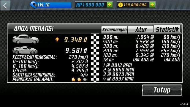 Drag Racing:Level 1-10 Cars Rank A(Best) V.2.0 смотреть онлайн