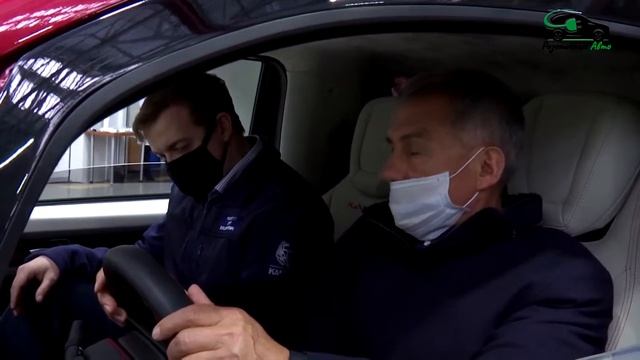 Президент Татарстана лично оценил российский электромобиль «Кама-1» смотреть онлайн