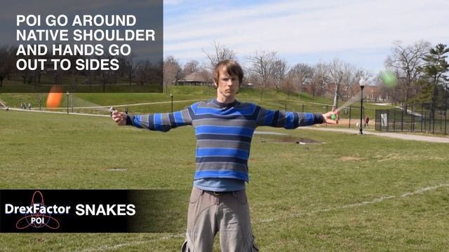 How to do Snakes for Poi: 1-minute tutorial смотреть онлайн